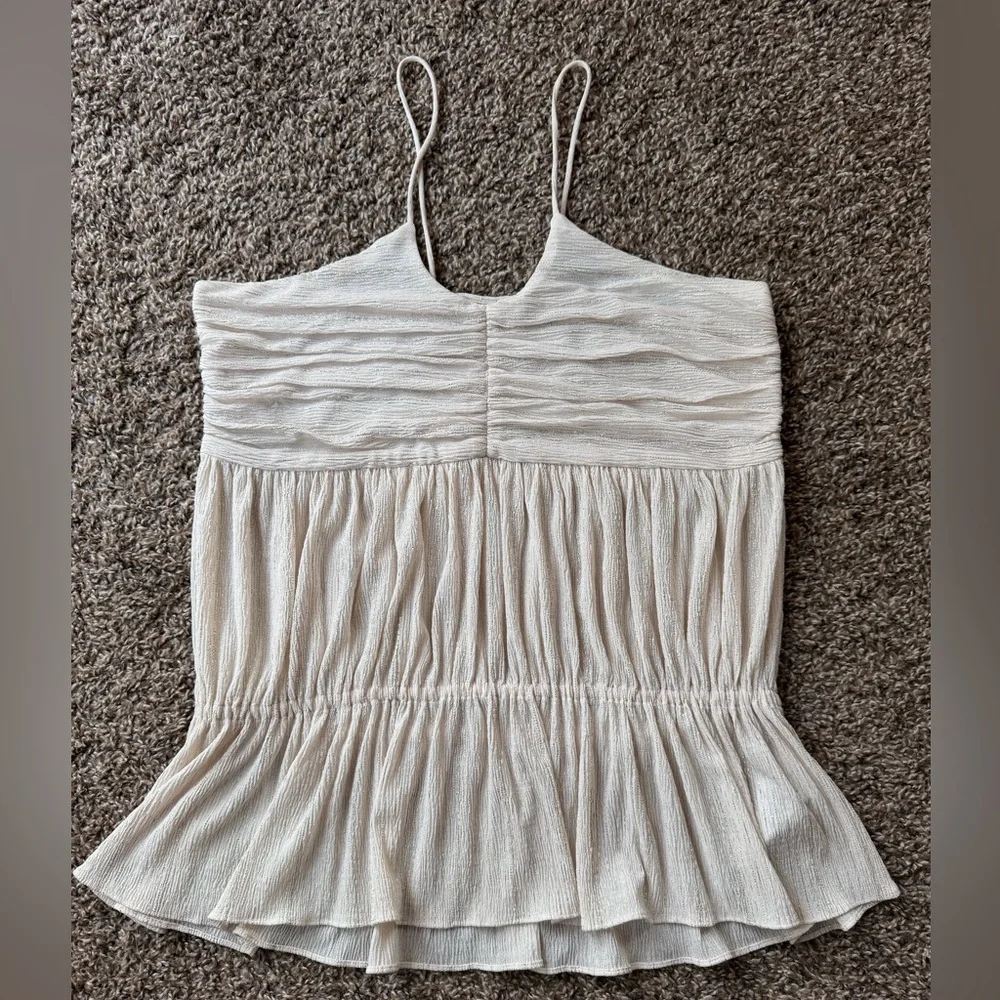 IRO Paris Surry Ruched Camisole Size 36 (US 4) - Picture 9 of 16
